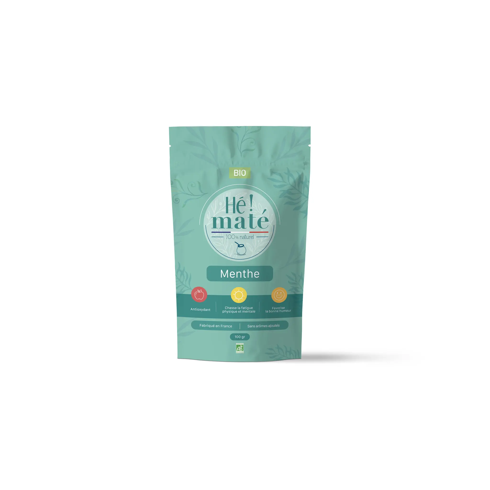 HE MATE Infusion pour maté bio à la menthe en vrac
