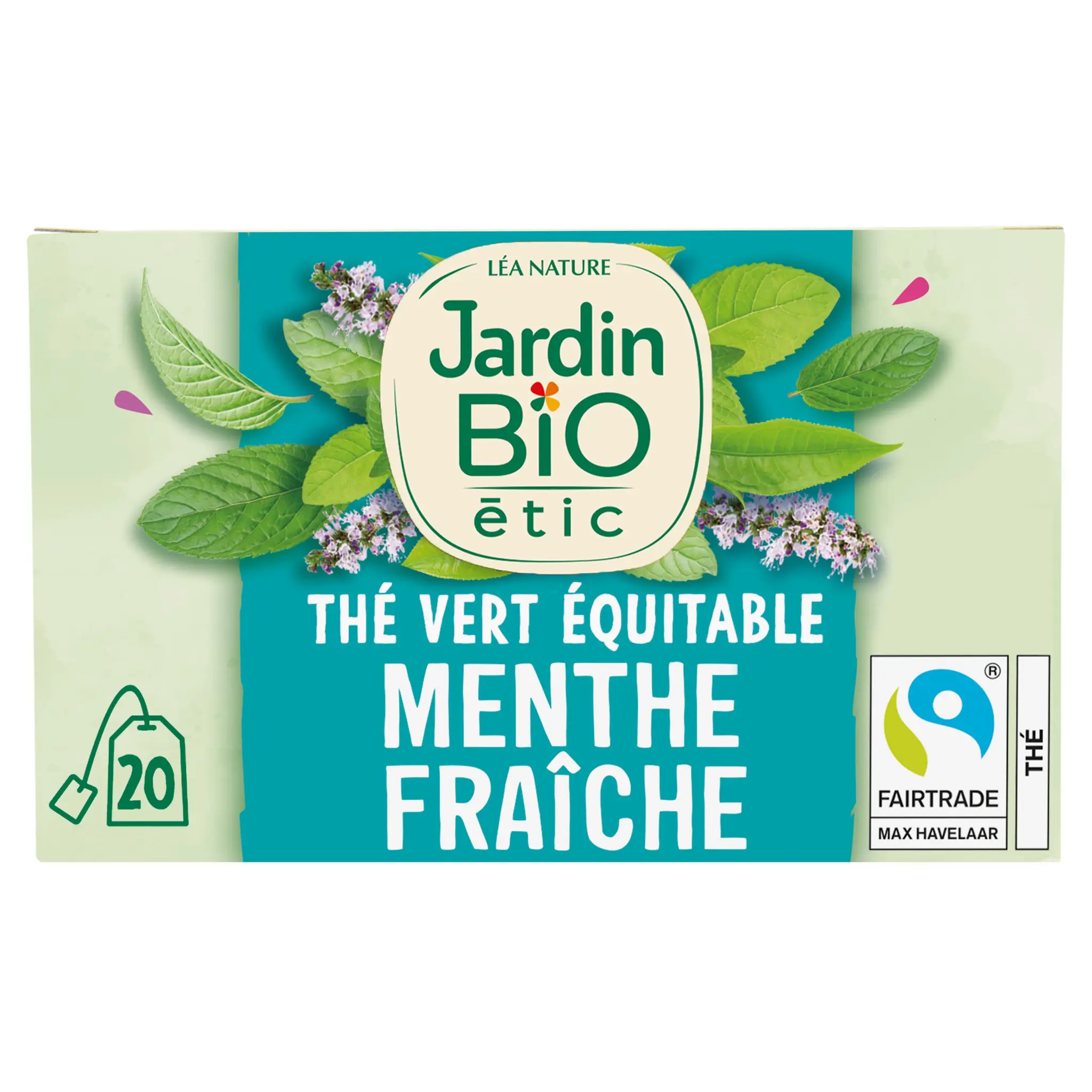 JARDIN BIO ETIC Thé vert équitable à la menthe fraîche