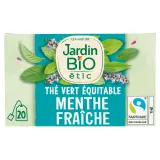 JARDIN BIO ETIC Thé vert équitable à la menthe fraîche