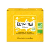 KUSMI TEA BB Detox bio Mélange de thé vert maté et plantes aromatisé pamplemousse