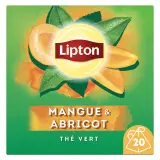 LIPTON Thé vert à la mangue et abricot