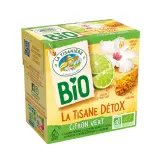 LA TISANIERE Tisane bio détox au citron vert