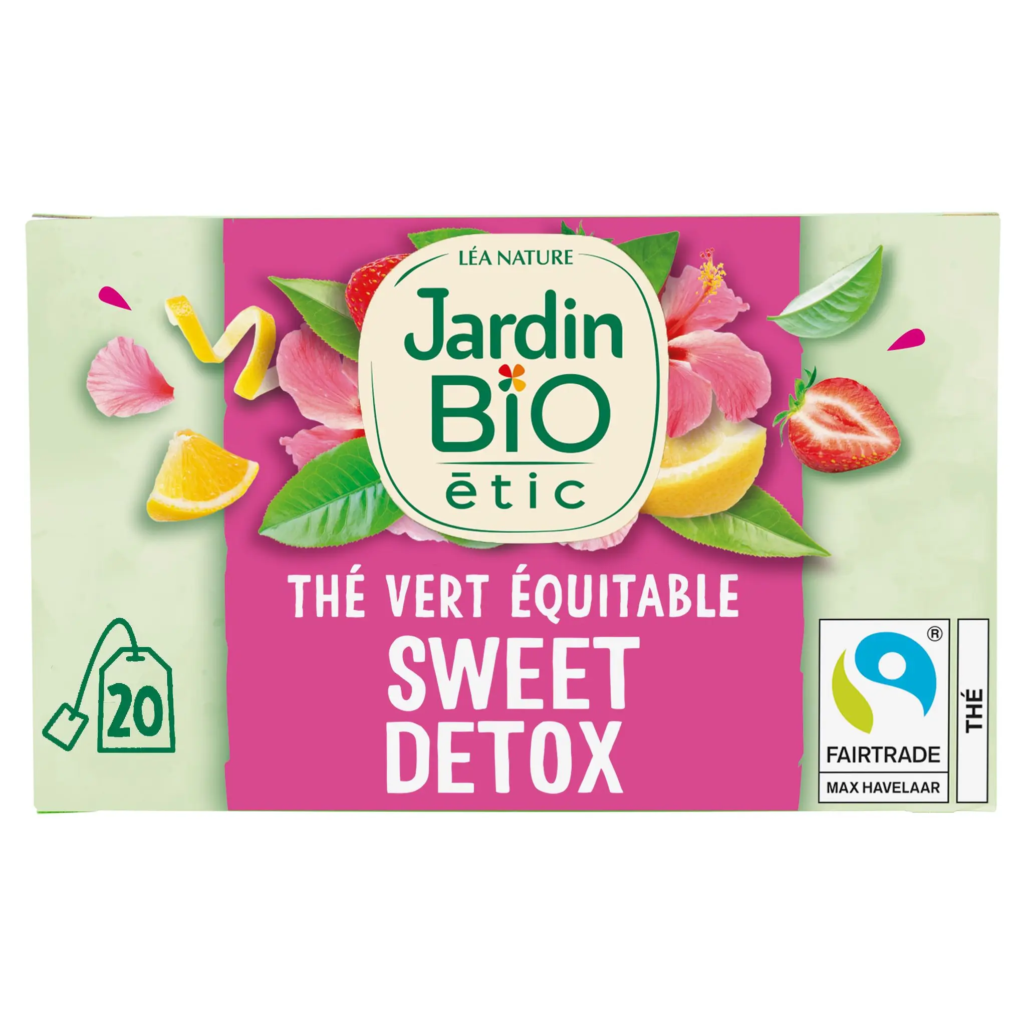 JARDIN BIO ETIC Thé vert équitable Sweet Detox