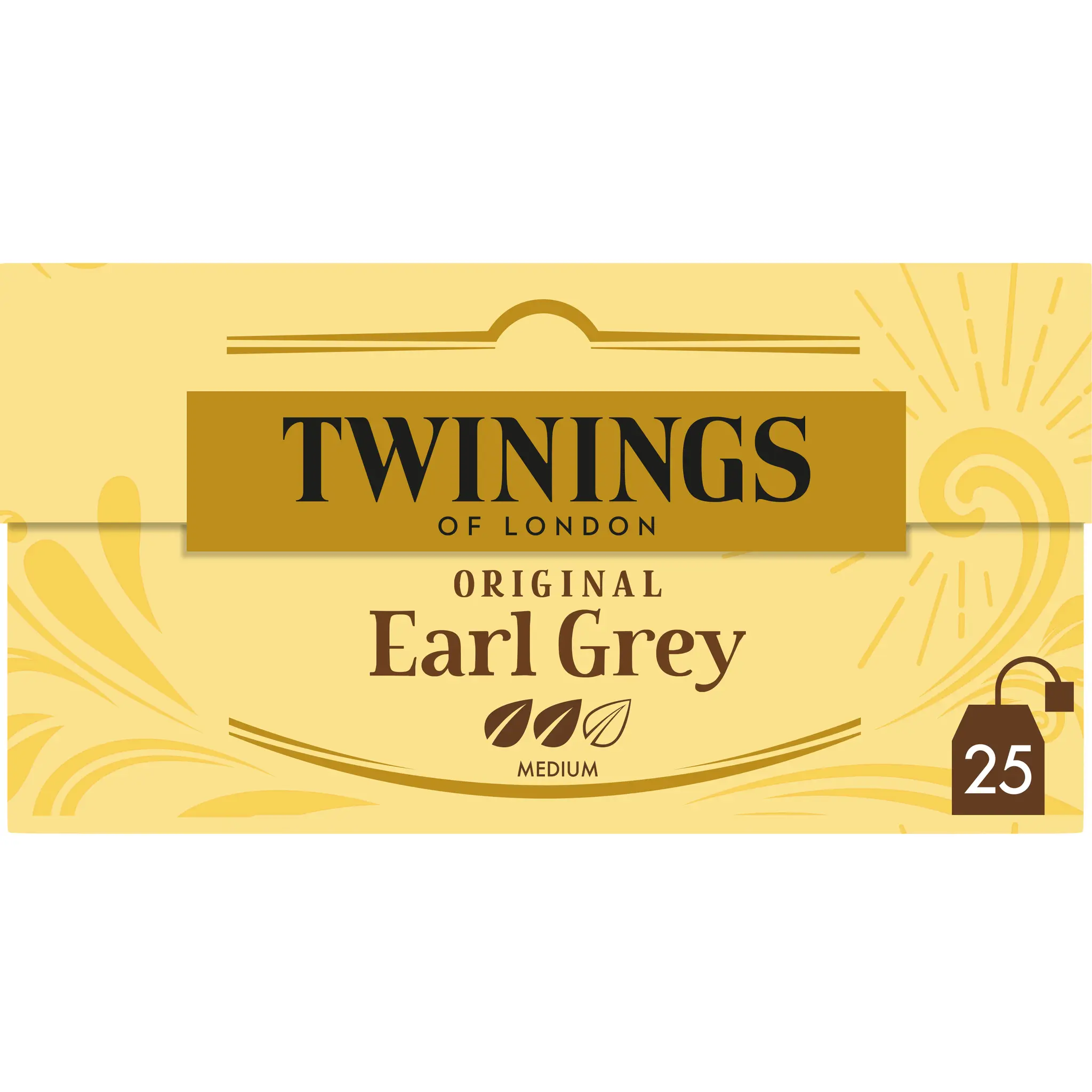 TWININGS Original earl grey thé aromatisé bergamote