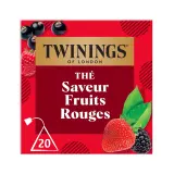 TWININGS Thé noir saveur fruits rouges