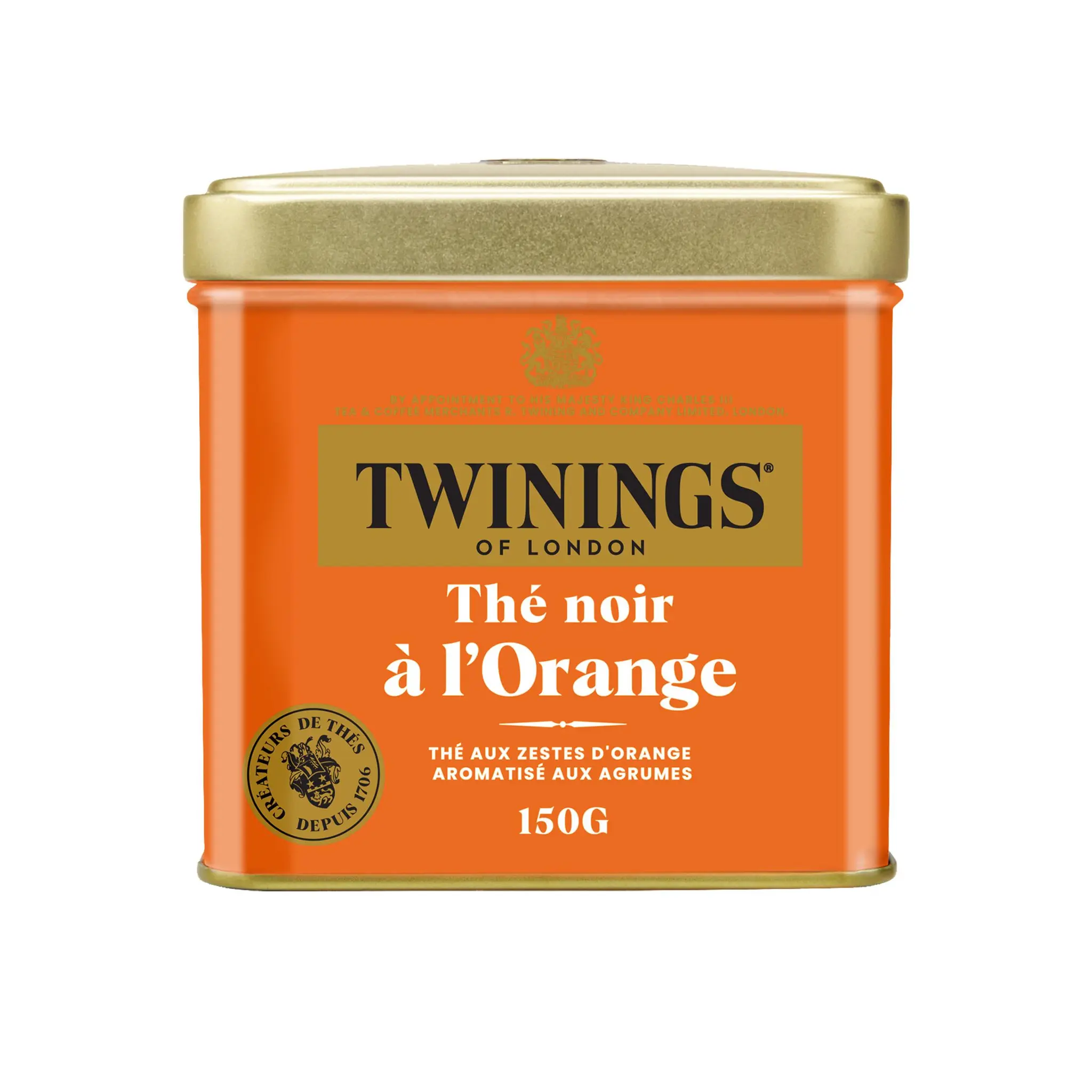 TWININGS Thé noir à l'orange en vrac