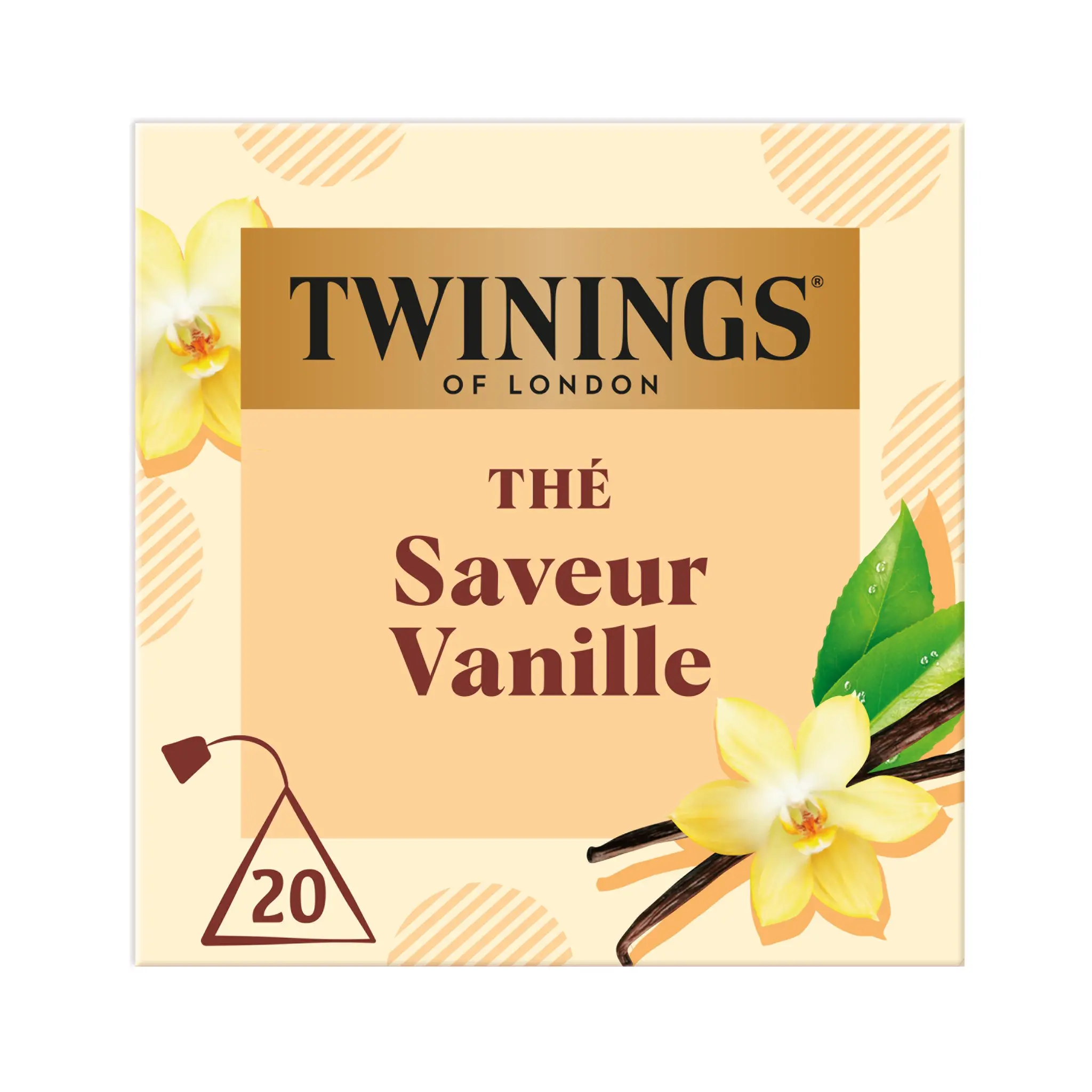TWININGS Thé saveur vanille