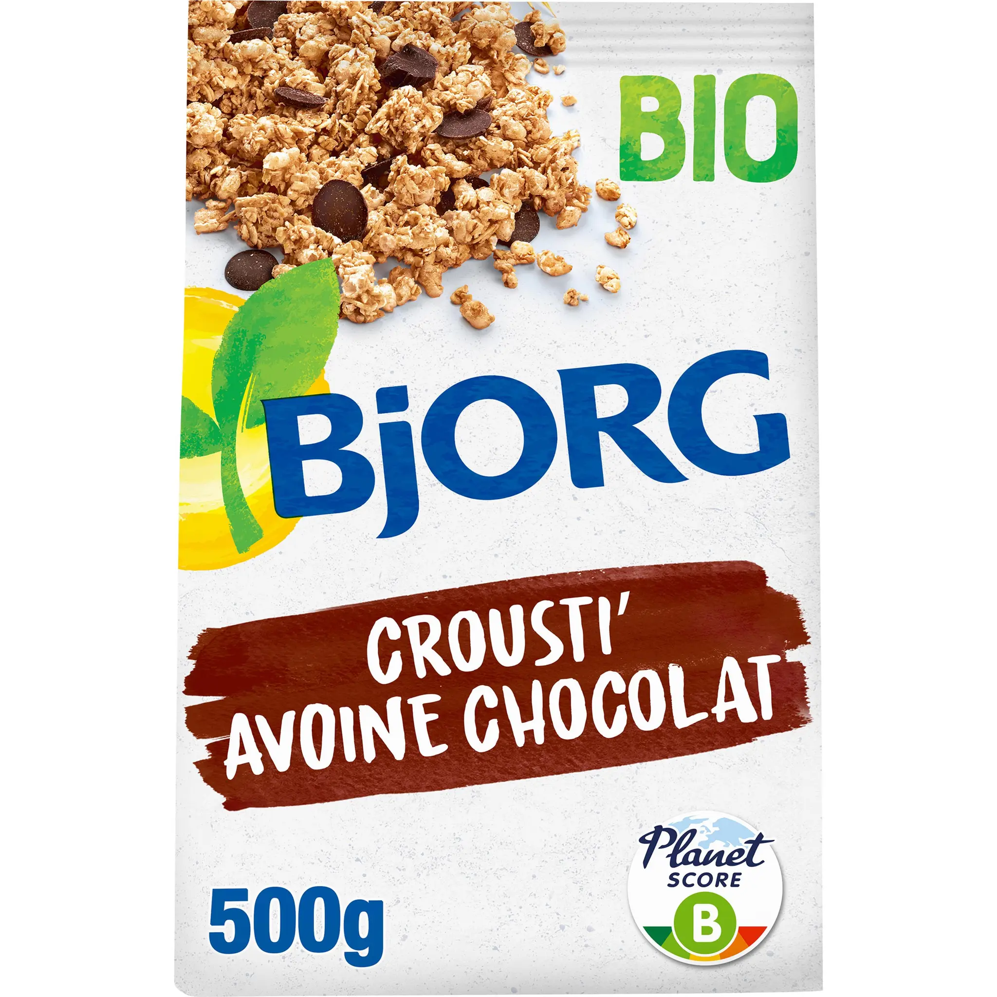 BJORG Crousti'avoine céréales bio au chocolat
