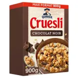QUAKER Cruesli céréales au chocolat noir
