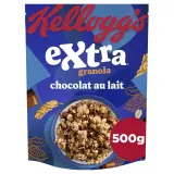 KELLOGG'S Céréales extra granola chocolat au lait