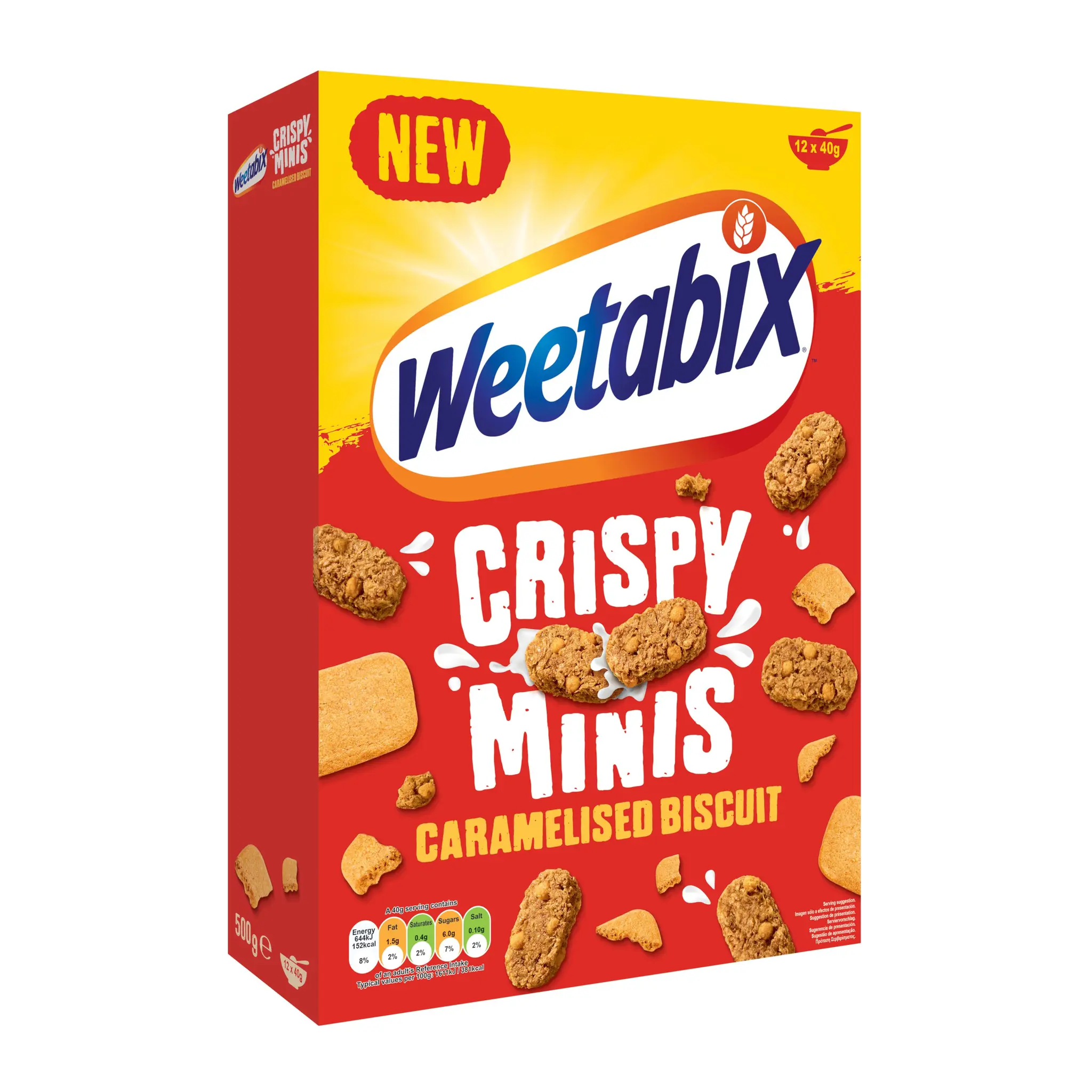 WEETABIX Crispy Minis Céréales au caramel