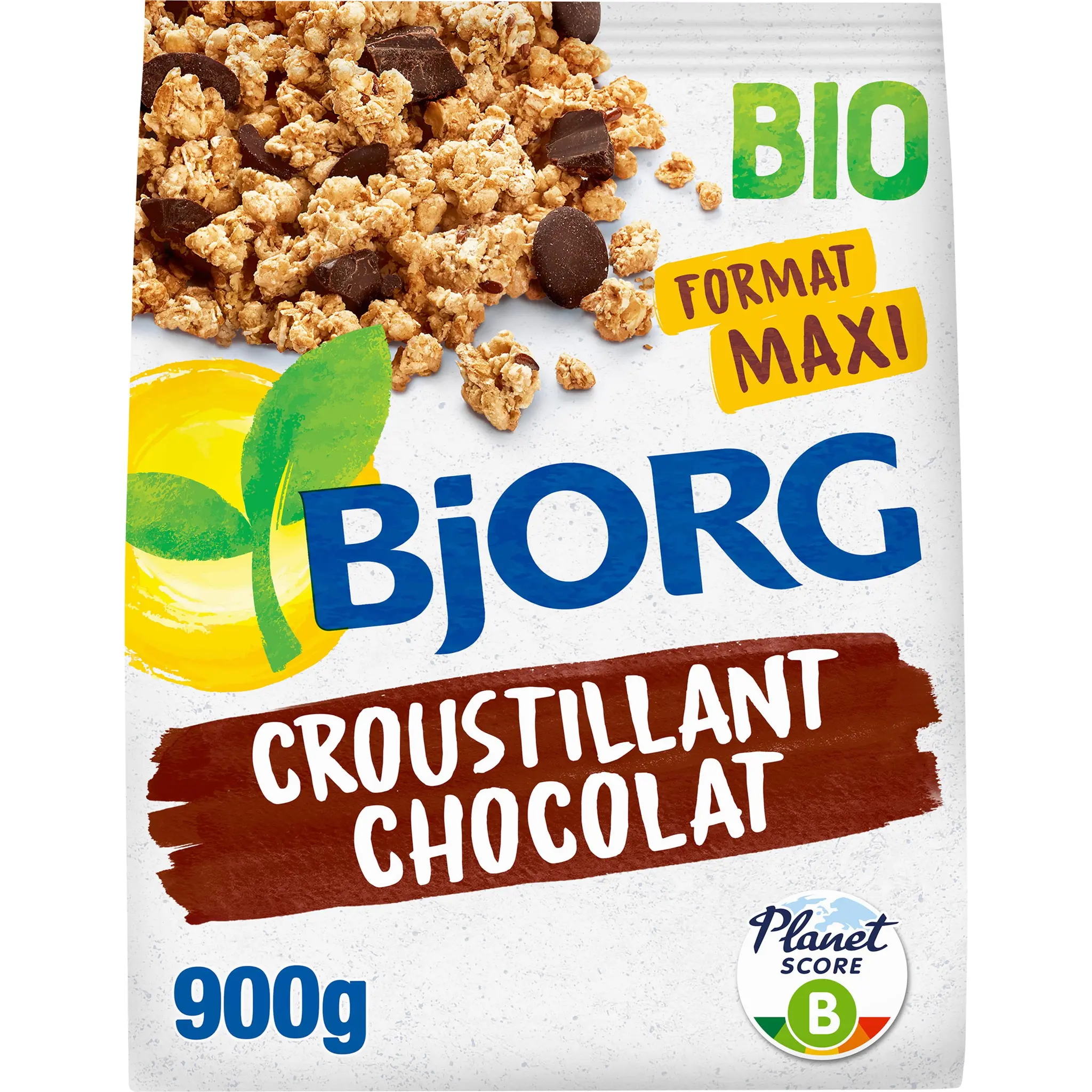 BJORG Céréales croustillantes au chocolat bio