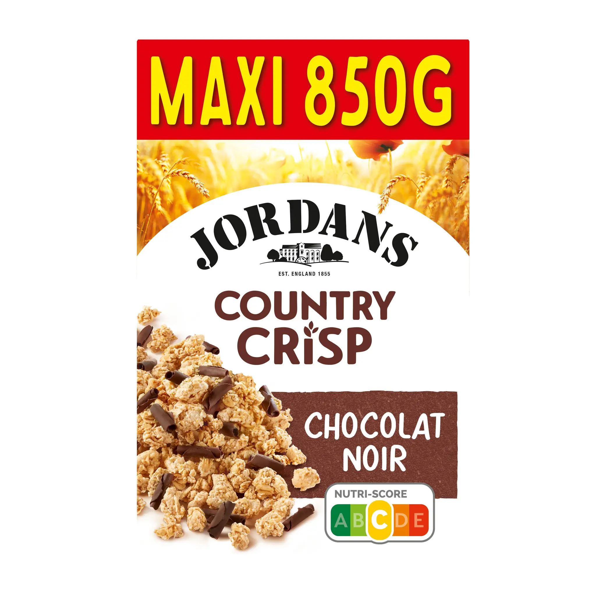 JORDAN'S Country Crisp céréales au chocolat noir