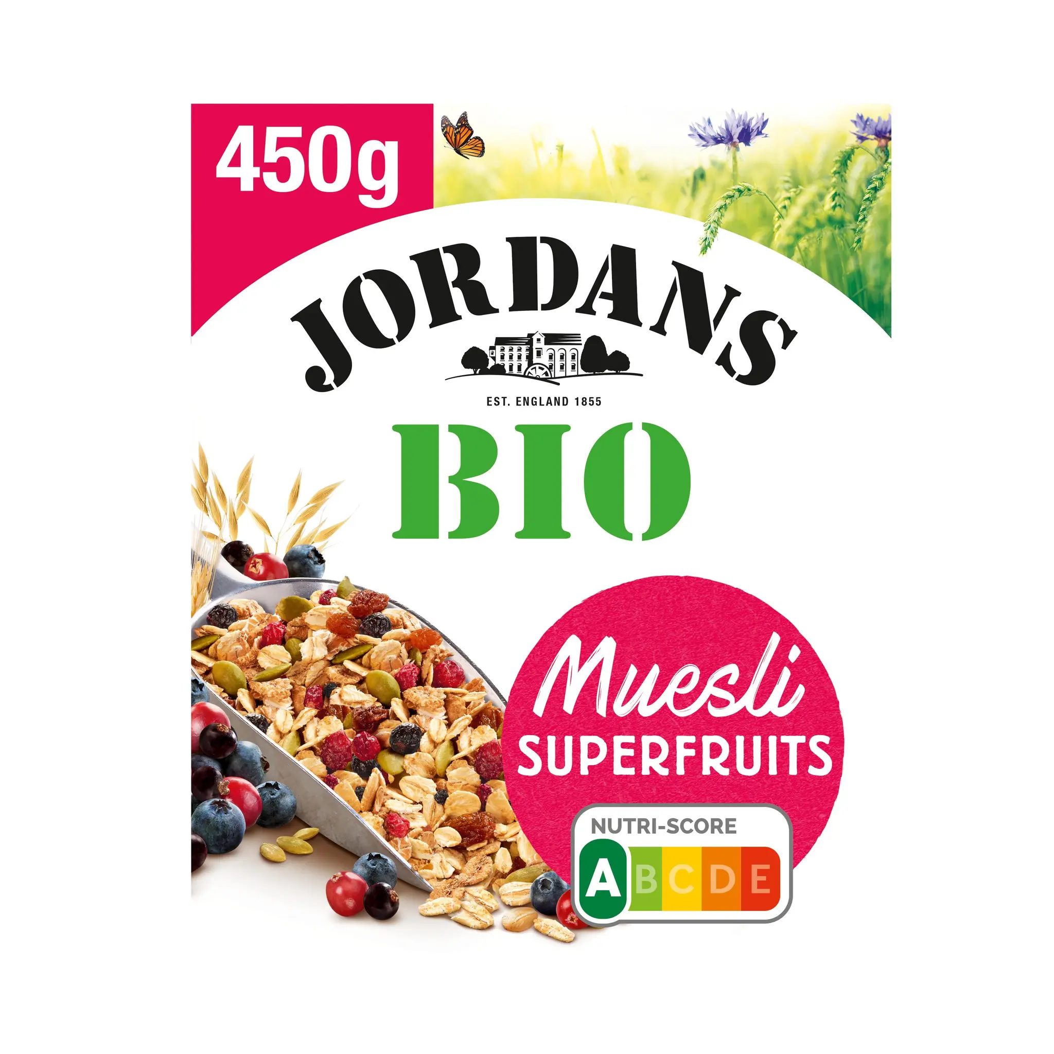 JORDAN'S Muesli bio superfruits