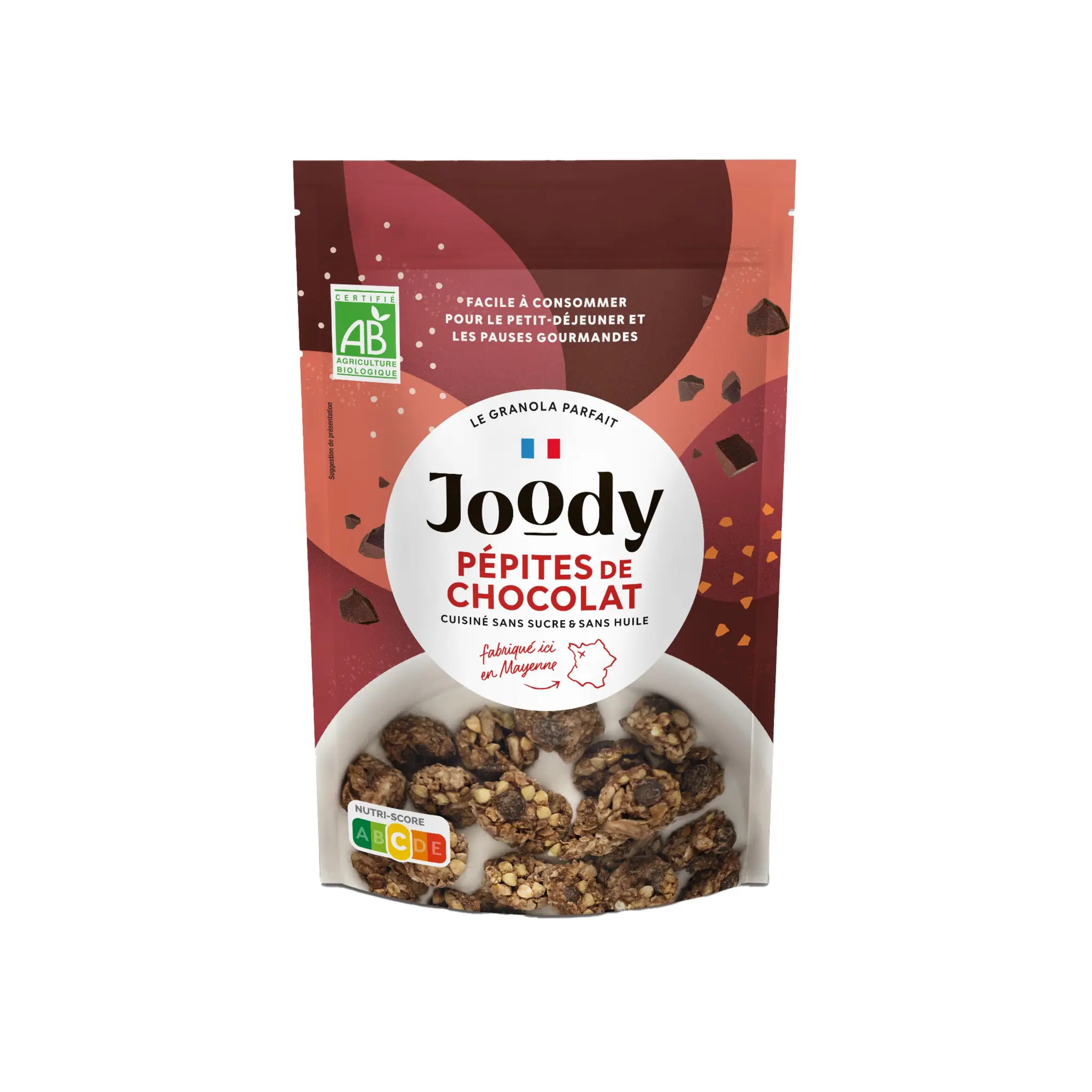 JOODY Granola bio aux pépites de chocolat