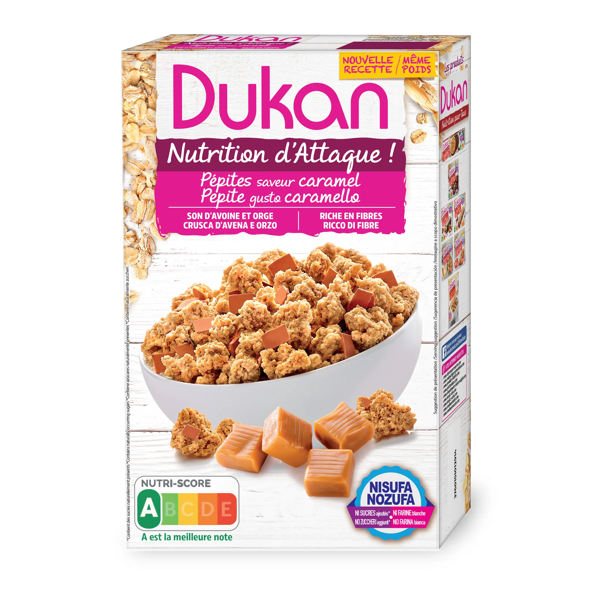DUKAN Céréales avec pépites au caramel