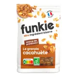 FUNKIE Céréales bio le granola cacahuète