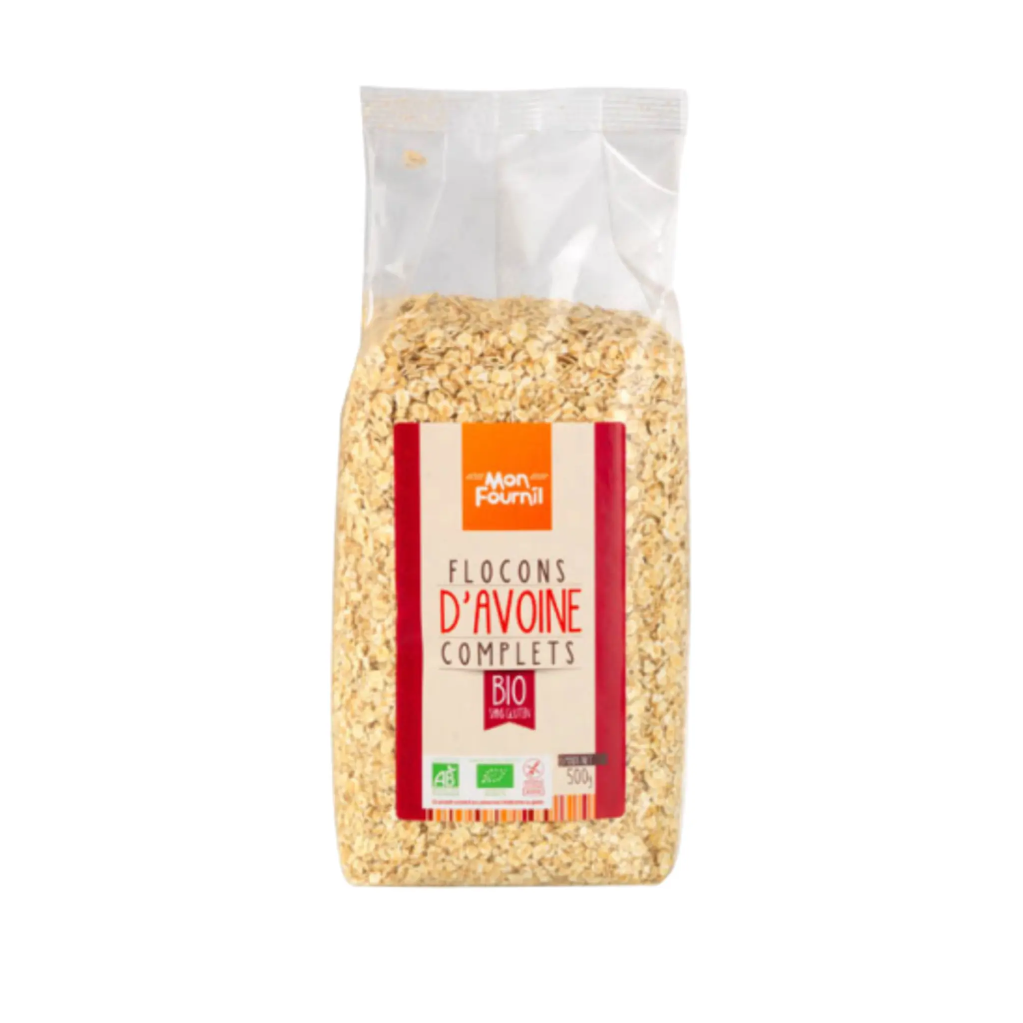 MON FOURNIL Flocons d'avoine bio complets sans gluten