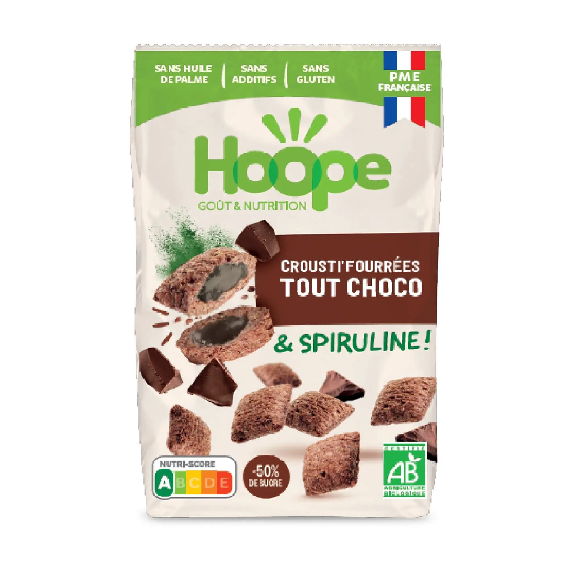 HOOPE Crouti'fourrées tout choco bio