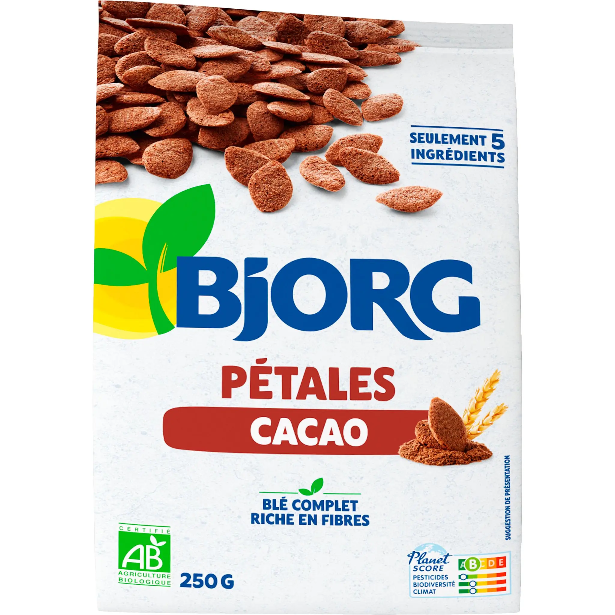BJORG Céréales crak' au chocolat bio