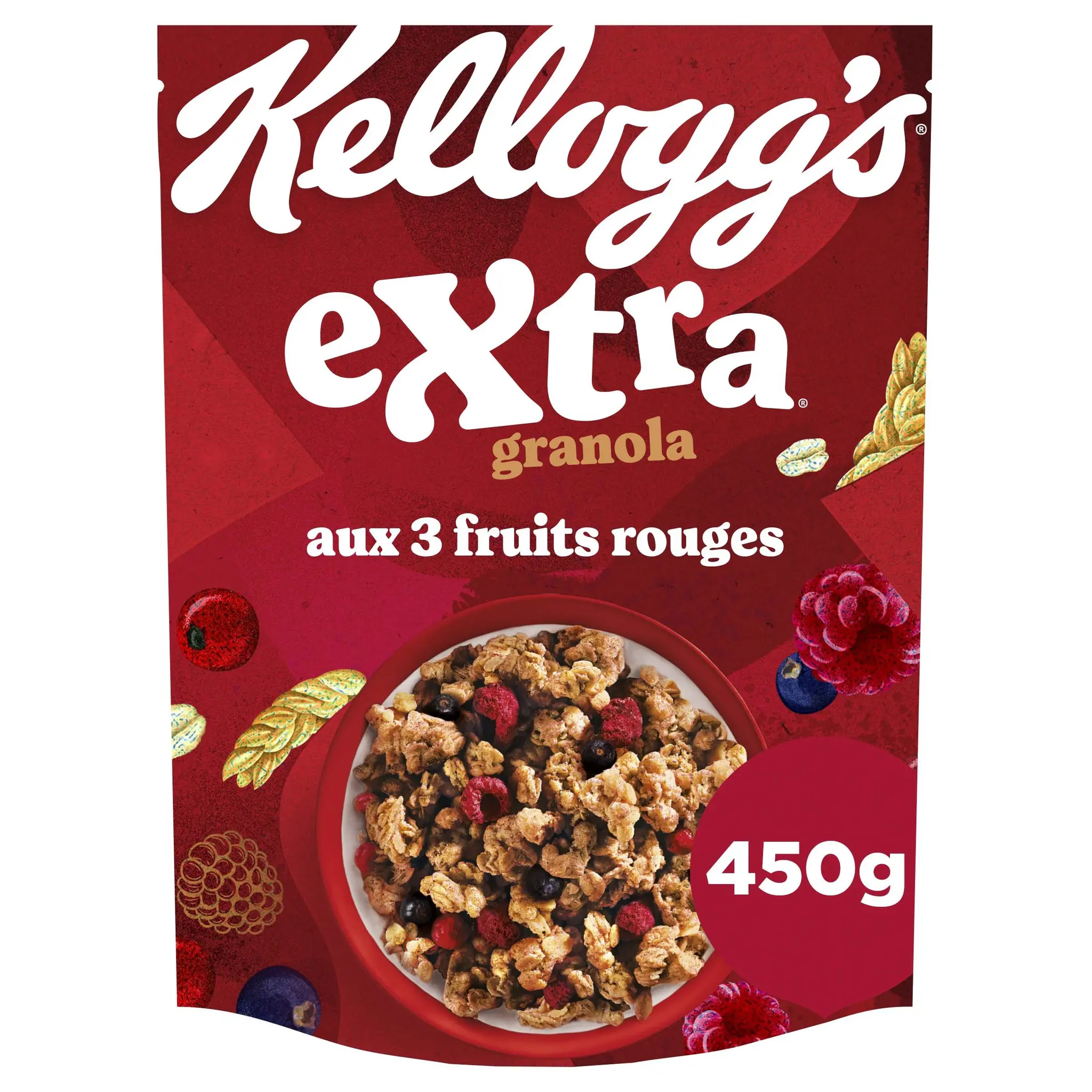 EXTRA Céréales Extra granola aux fruits rouges