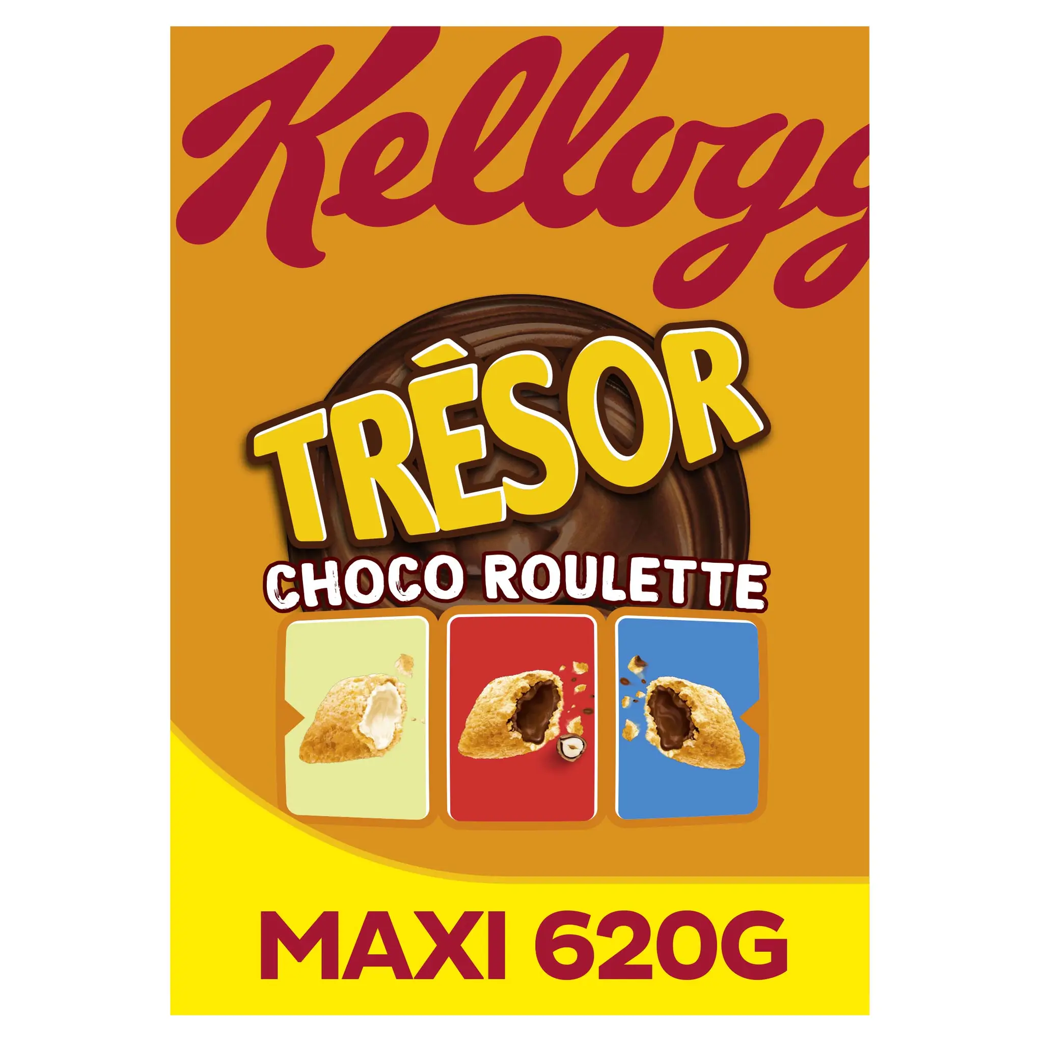 KELLOGG'S Céréales Trésor choco roulette