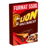 LION Triple crunchy céréales caramel et chocolat