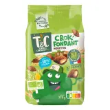 TERRES ET CEREALES Crok'fondant céréales noisettes bio -30% de sucres