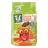 TERRES ET CEREALES Céréales crispy o'choc 4 céréales au chocolat bio