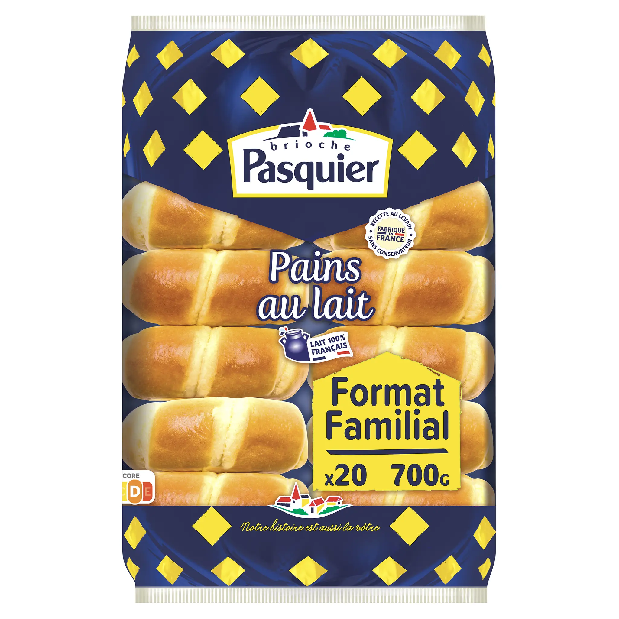 PASQUIER Pains au lait au levain