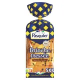 PASQUIER Brioche tressée tranchée aux pépites de chocolat