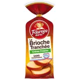 FOURNEE DOREE Brioche tranchée à la crème fraîche