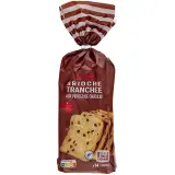 AUCHAN Brioche tranchée aux pépites de chocolat