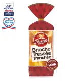 LA FOURNEE DOREE Brioche tressée tranchée