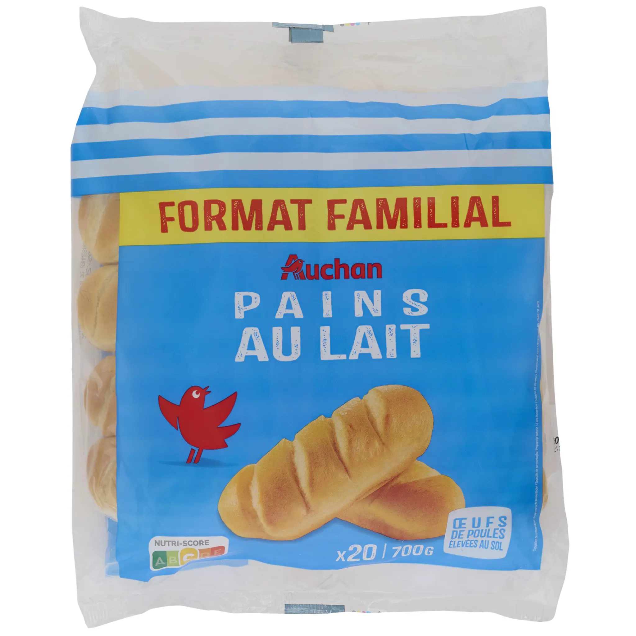AUCHAN Pains au lait