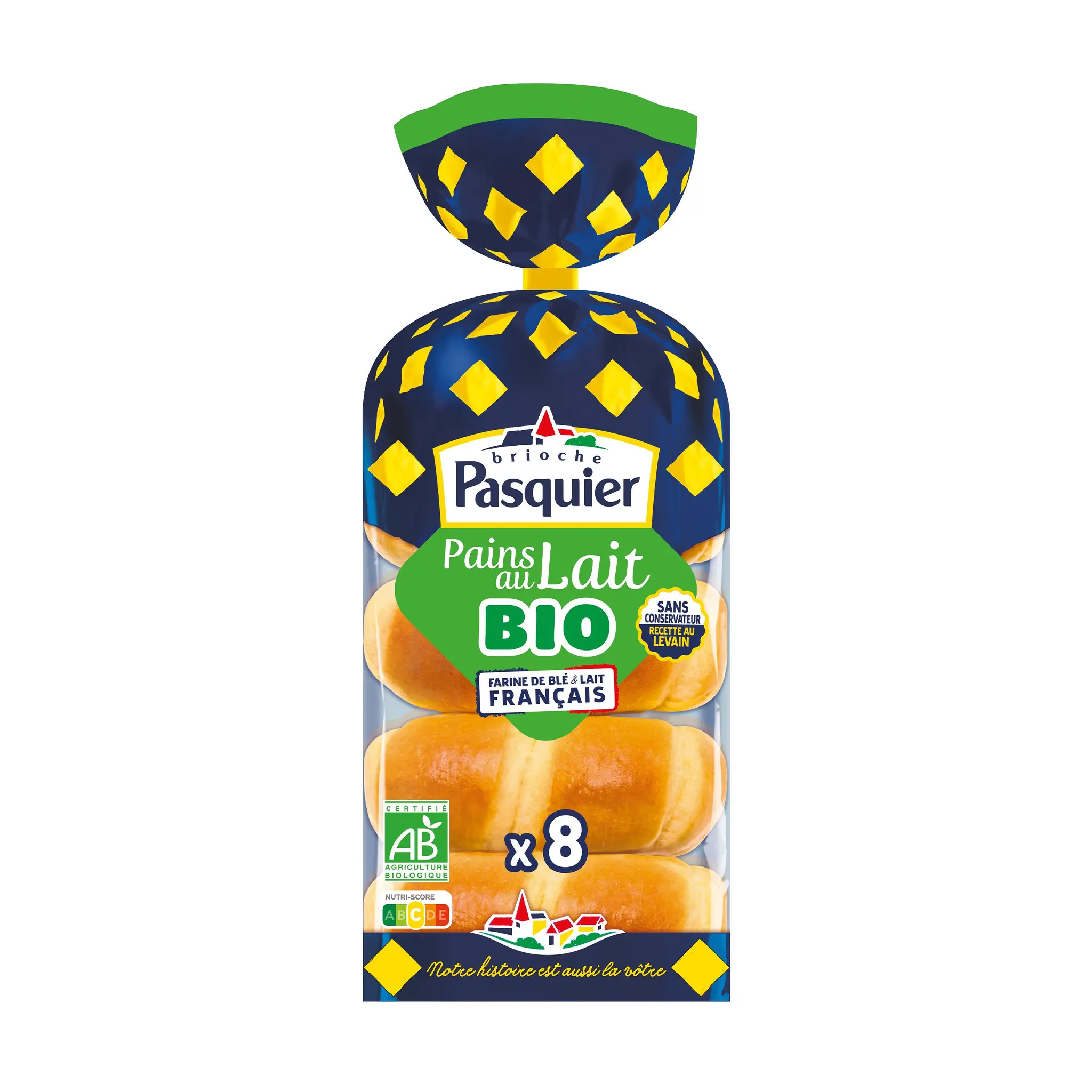 PASQUIER Pains au lait bio