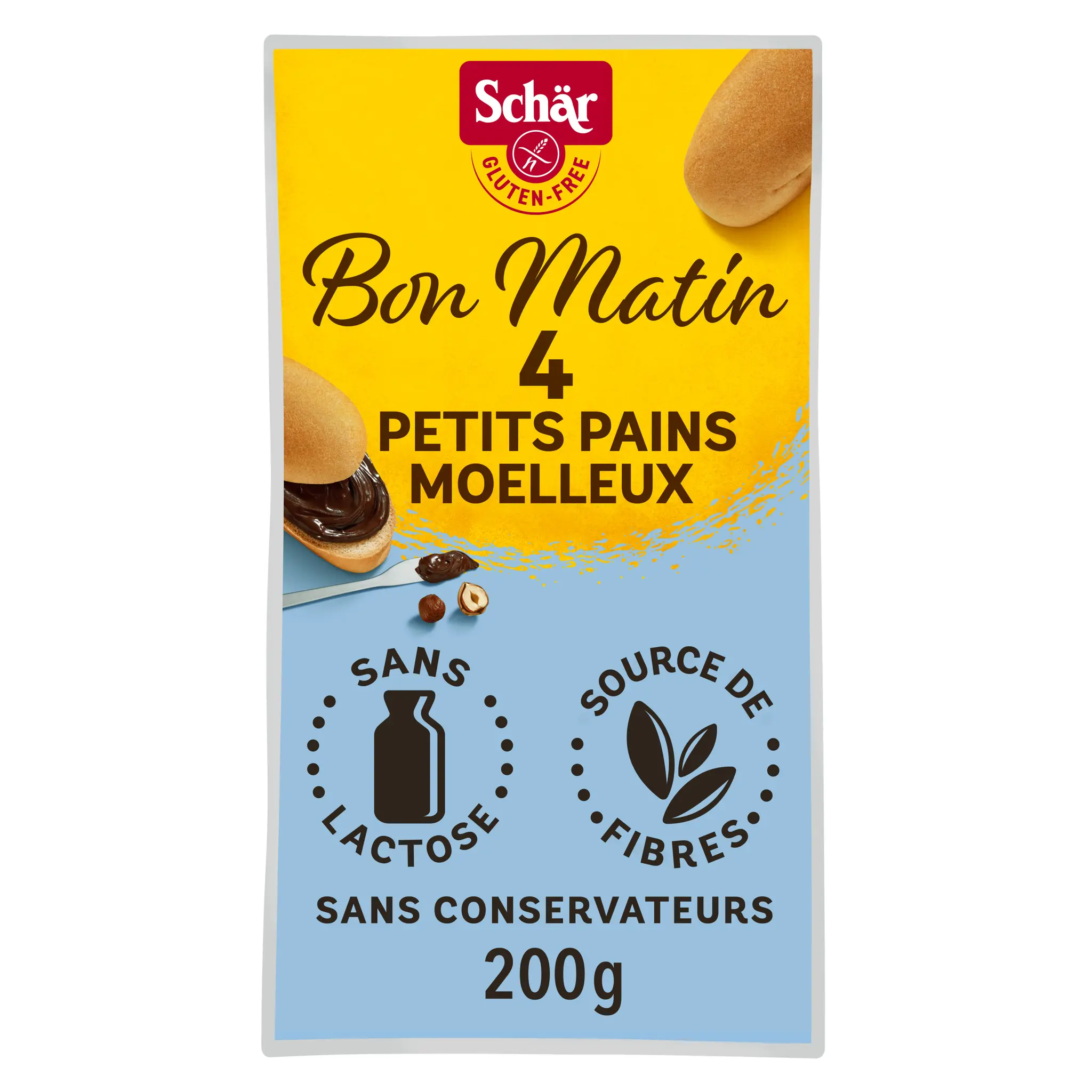 SCHAR Pain brioché petit déjeuner sans gluten