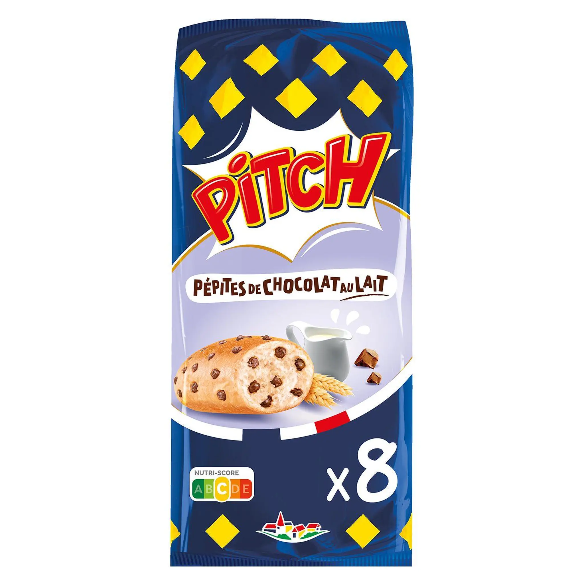 PITCH Brioches aux pépites de chocolat au lait