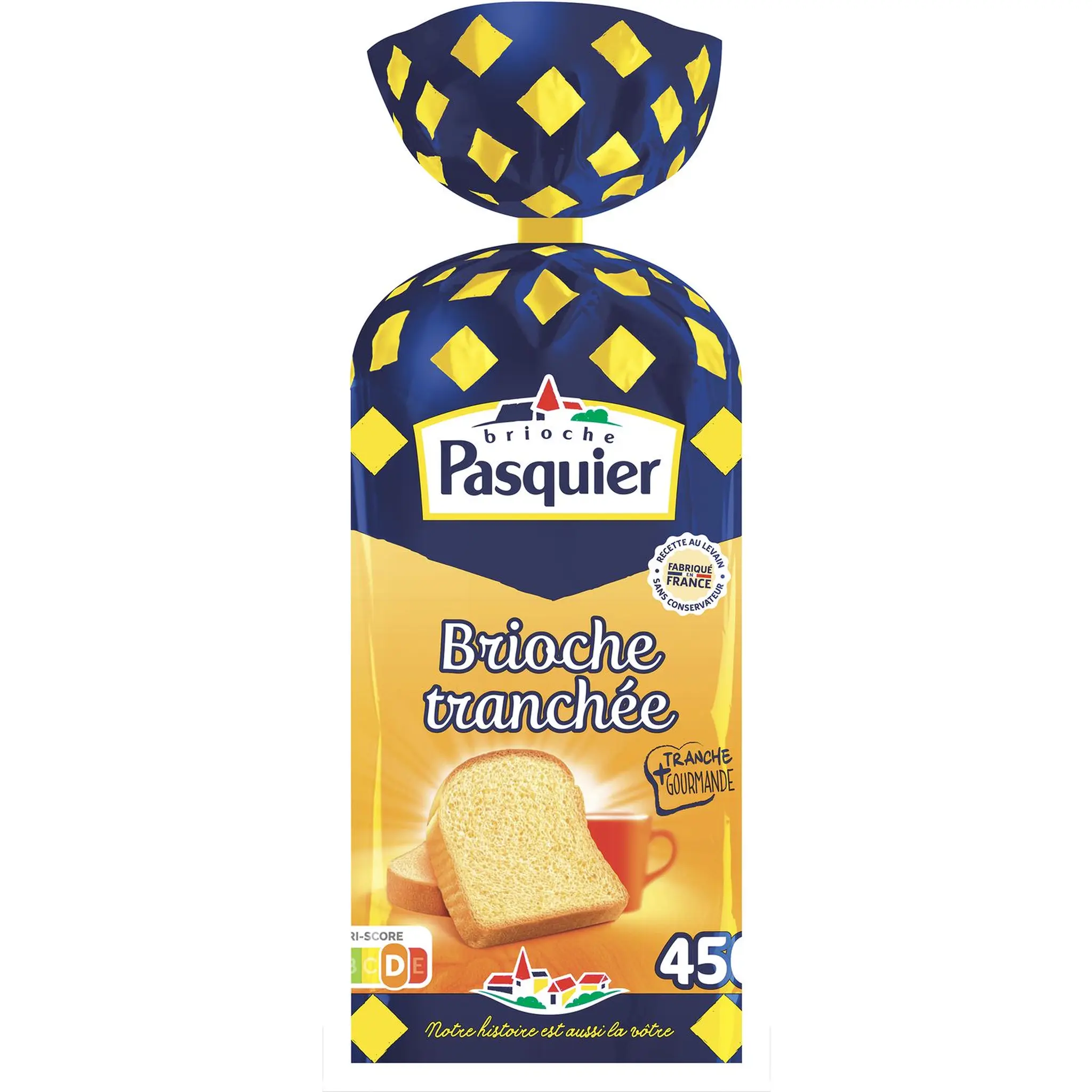 PASQUIER Brioche tranchée gourmande