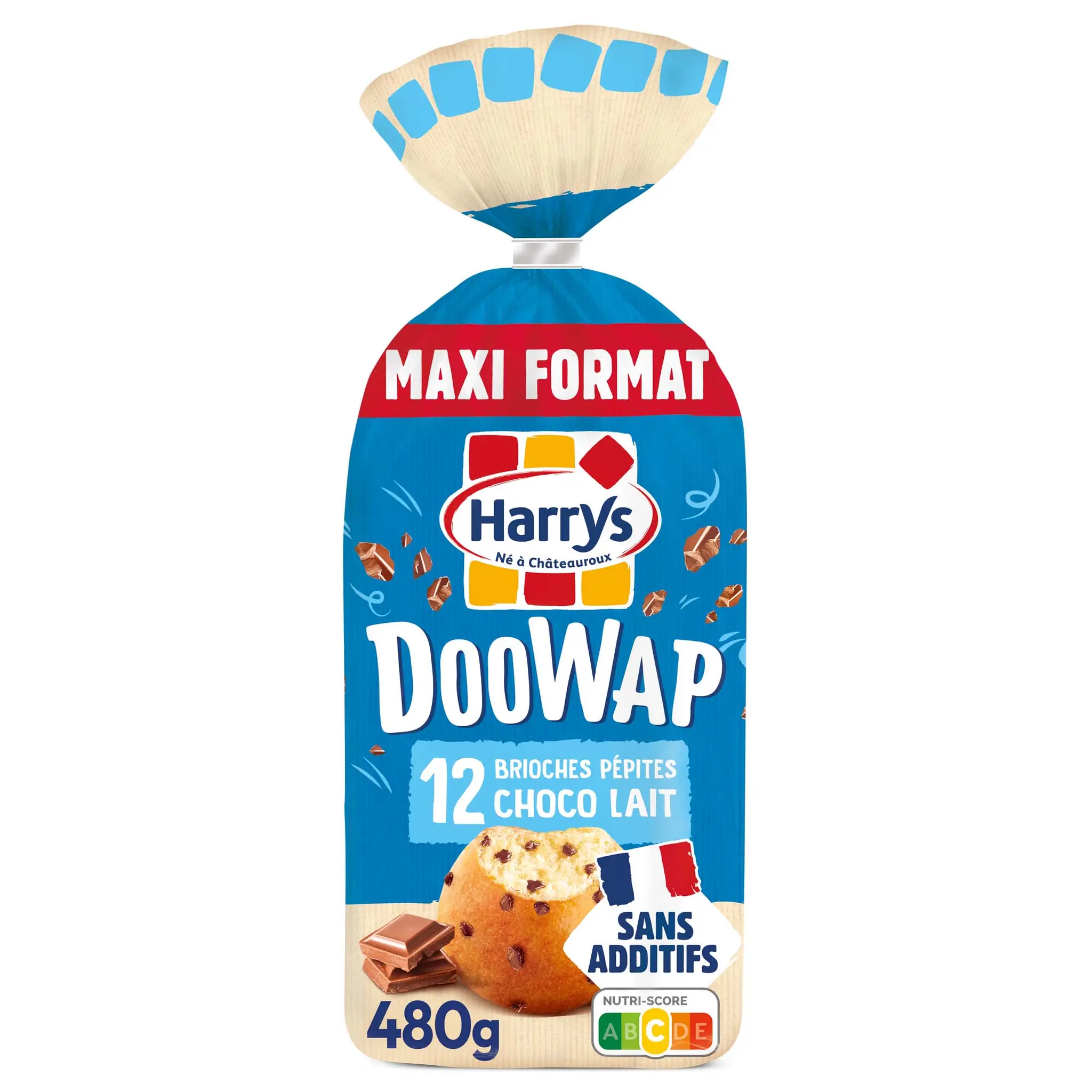 HARRYS Brioches pépites de chocolat au lait