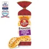LA FOURNEE DOREE Navettes aux pépites de chocolat au lait