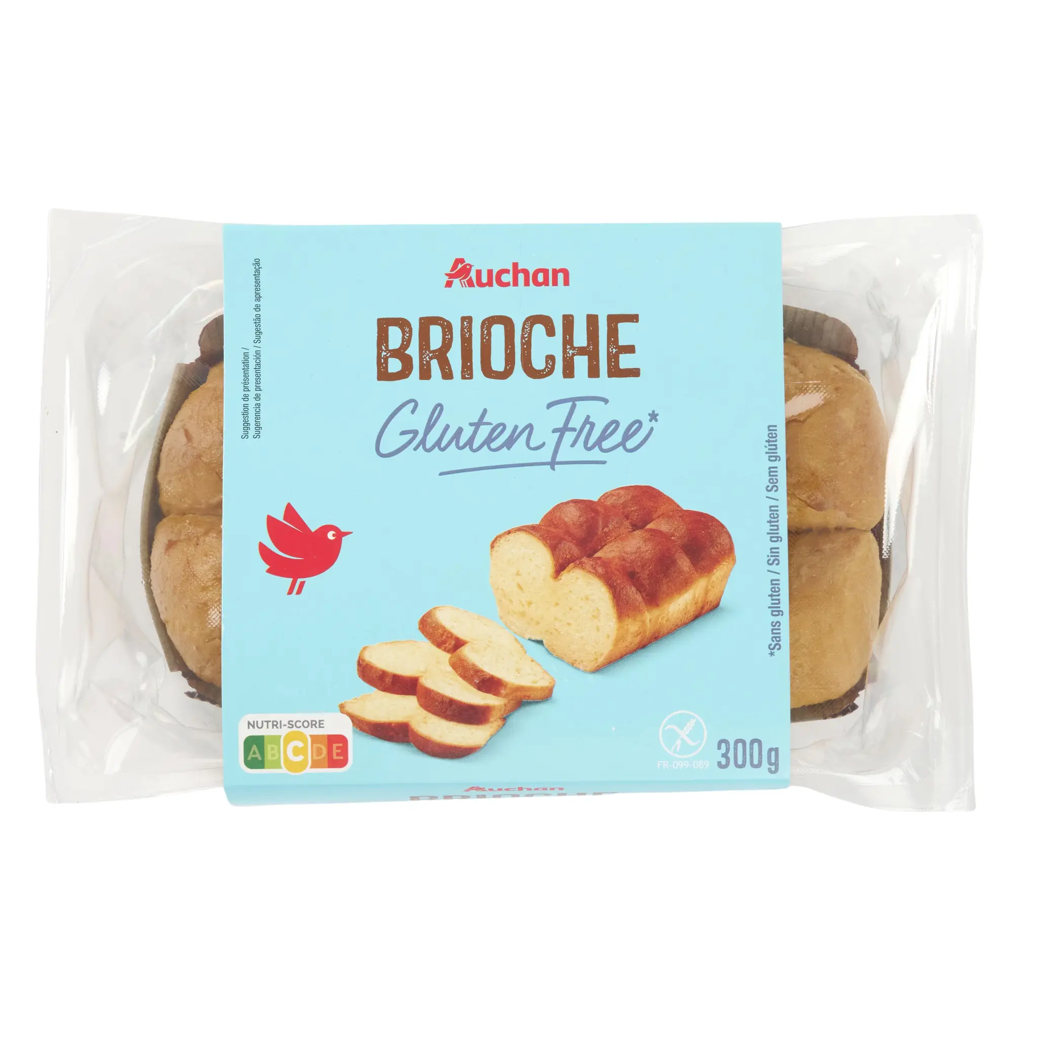AUCHAN Brioche sans gluten