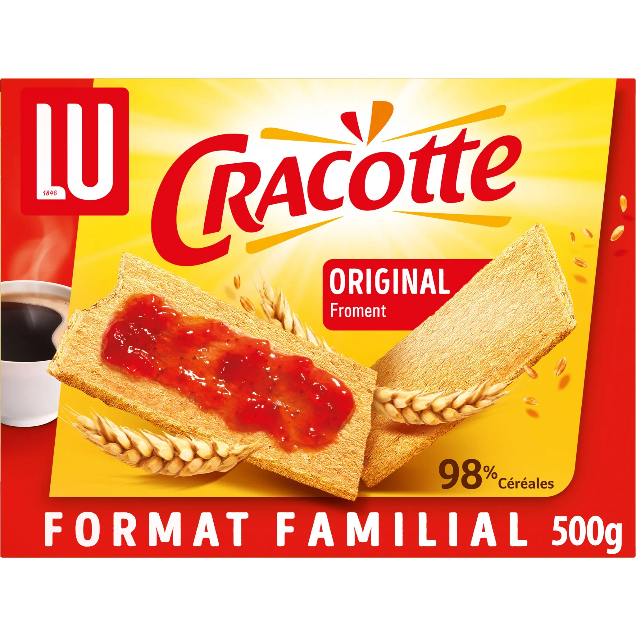 CRACOTTE Biscottes au froment