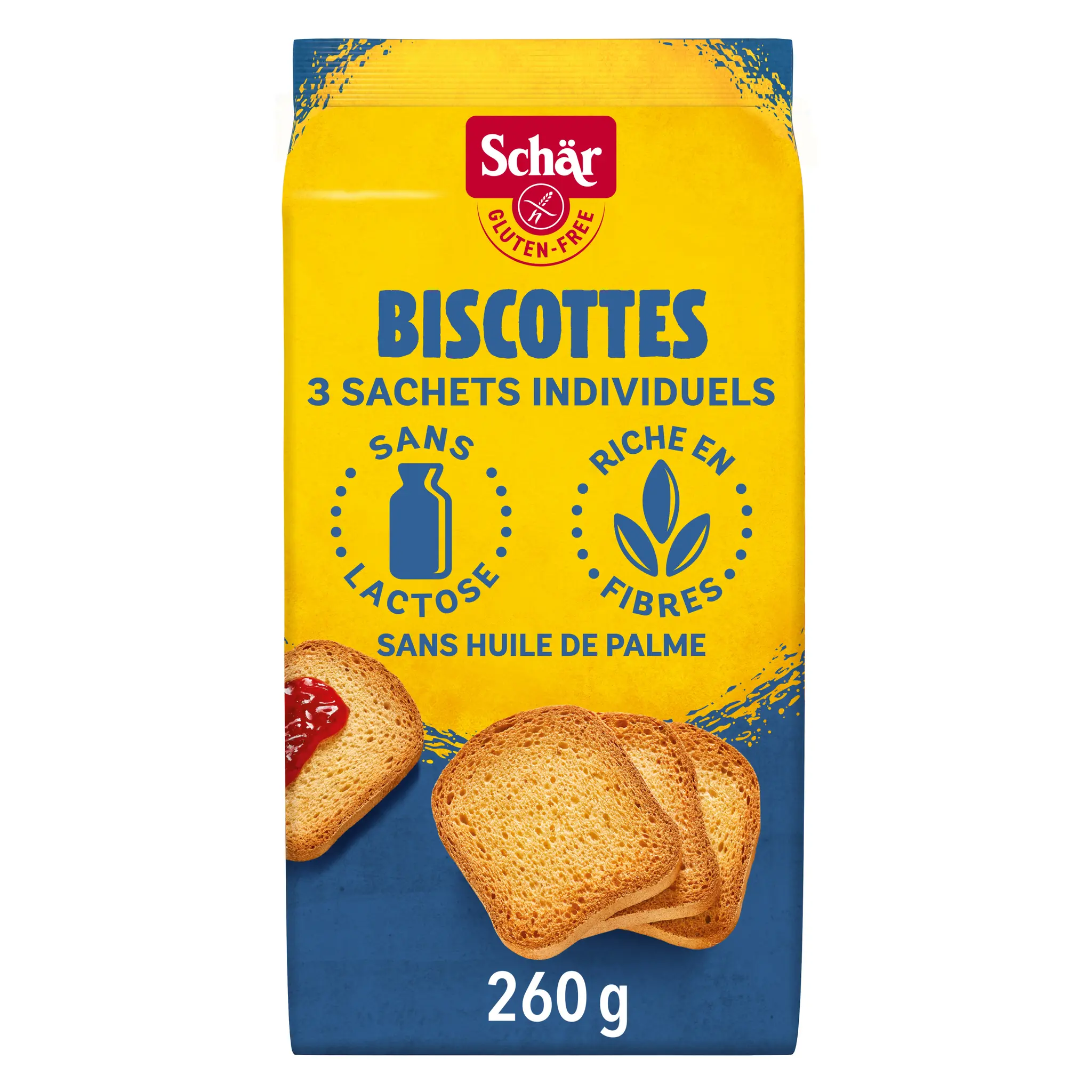 SCHAR Biscottes sans gluten