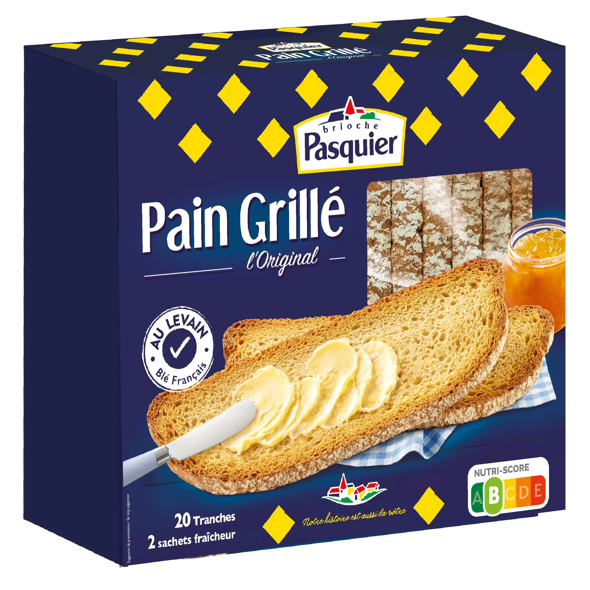 PASQUIER Pain grillé l'original