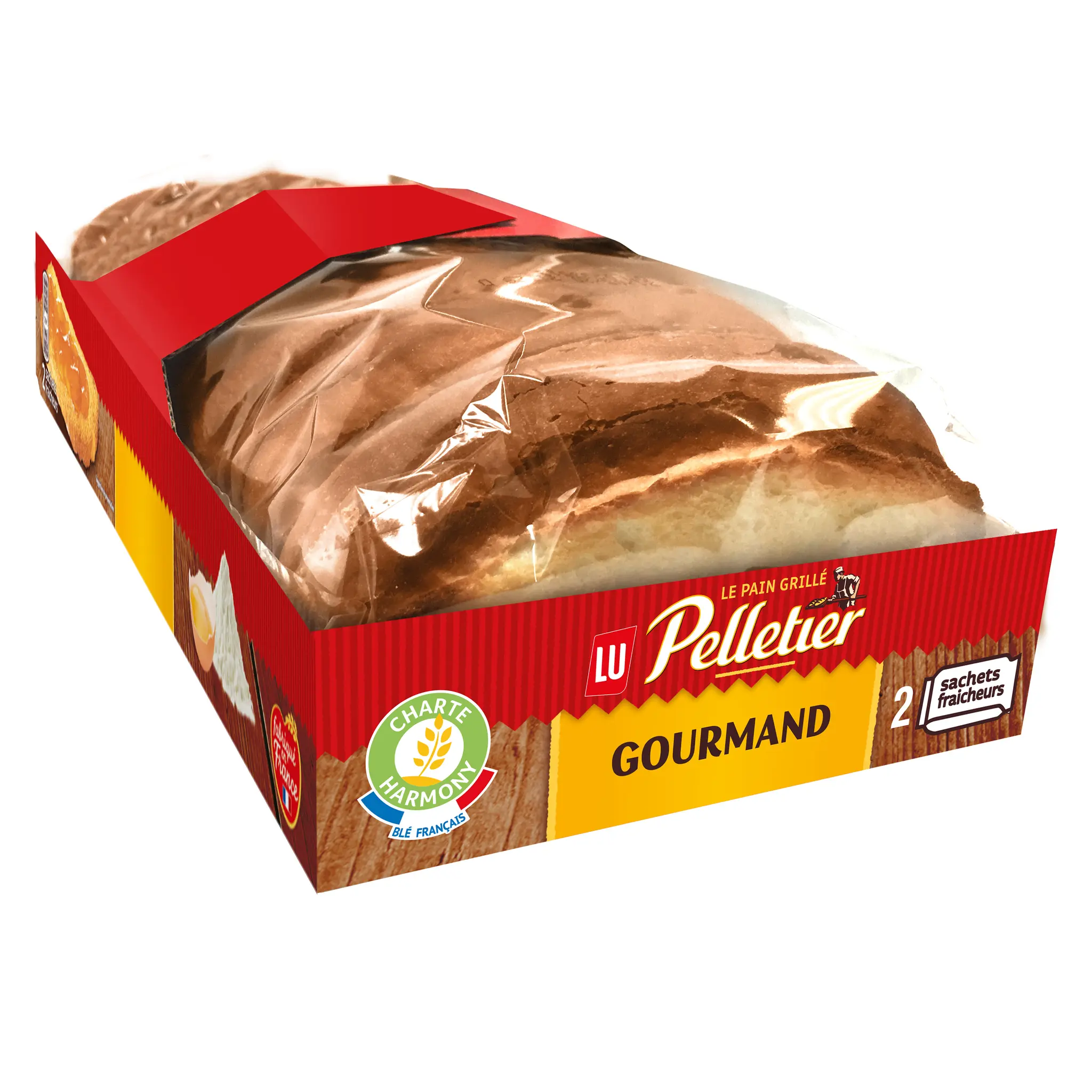 PELLETIER Pain grillé gourmand recette briochée
