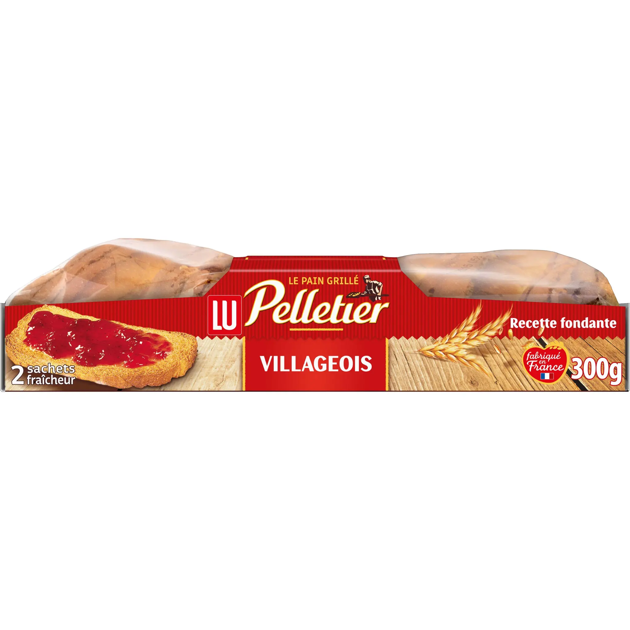 PELLETIER Villageois pain grillé sachets fraîcheur