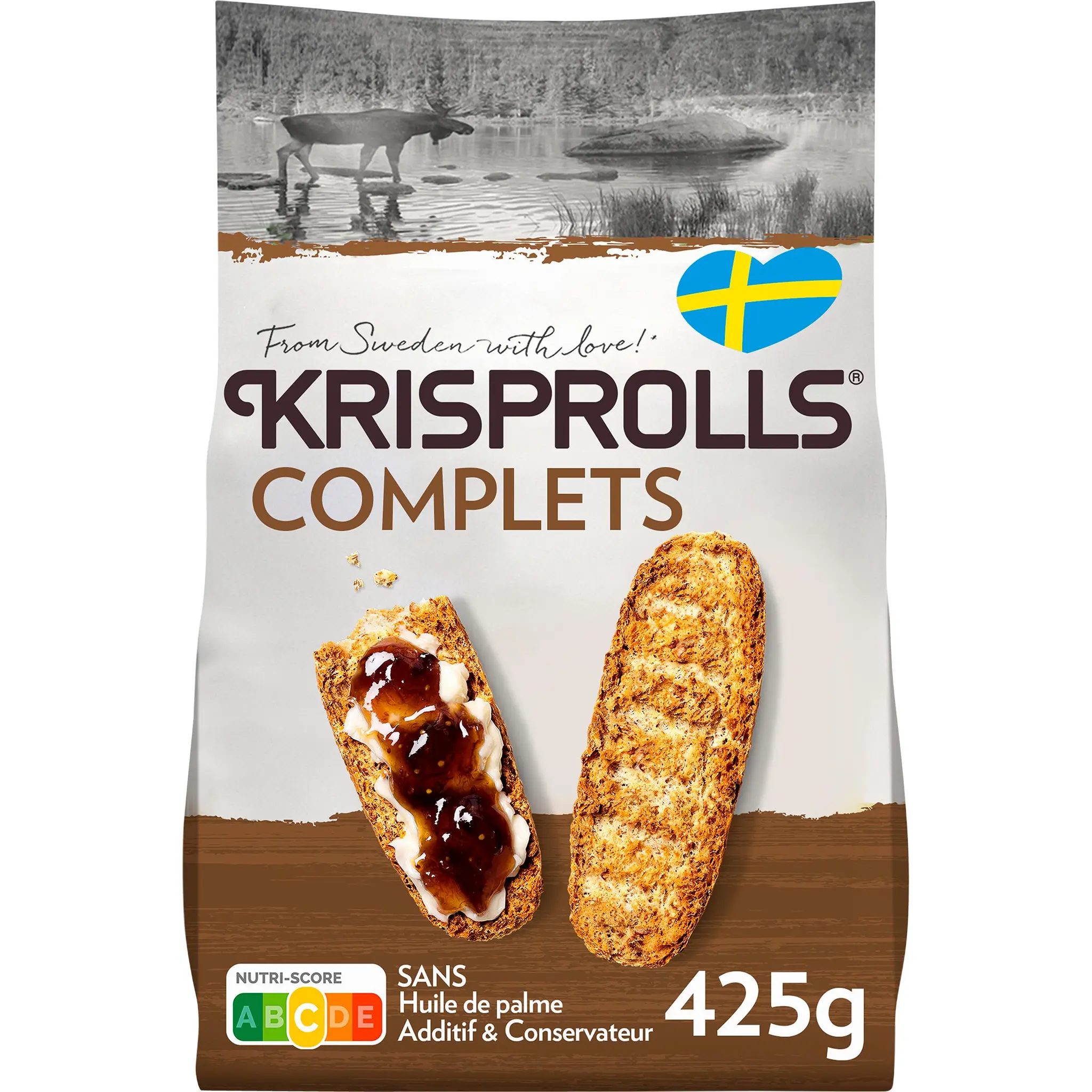 KRISPROLLS Petits pains suédois au blé complet