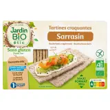 JARDIN BIO Tartines craquantes au sarrasin sans gluten