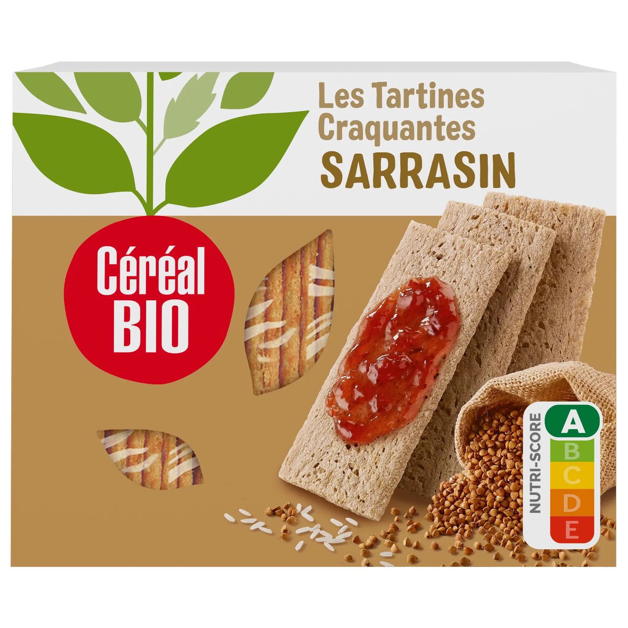 CÉRÉAL BIO Tartines craquantes au sarrasin